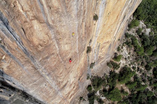 Los Pou se pasan al big wall en Mallorca