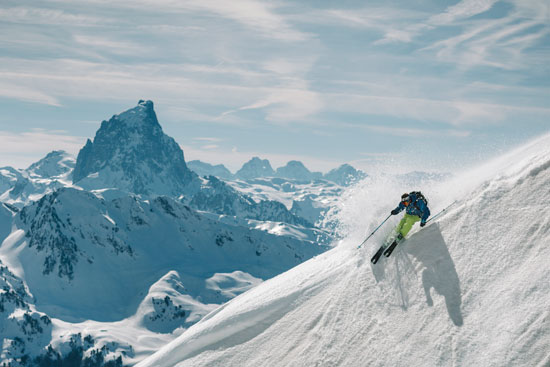 Gourette: en un lugar de los Pirineos