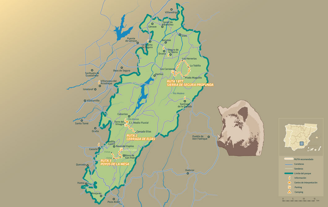 Parque Natural de Cazorla, Segura y las Villas