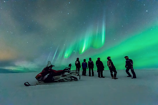 Descubrir las Auroras Boreales a bordo de Hurtigruten