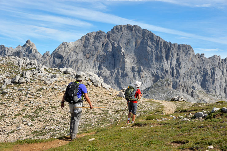 Tres rutas clásicas en el macizo del Cornión