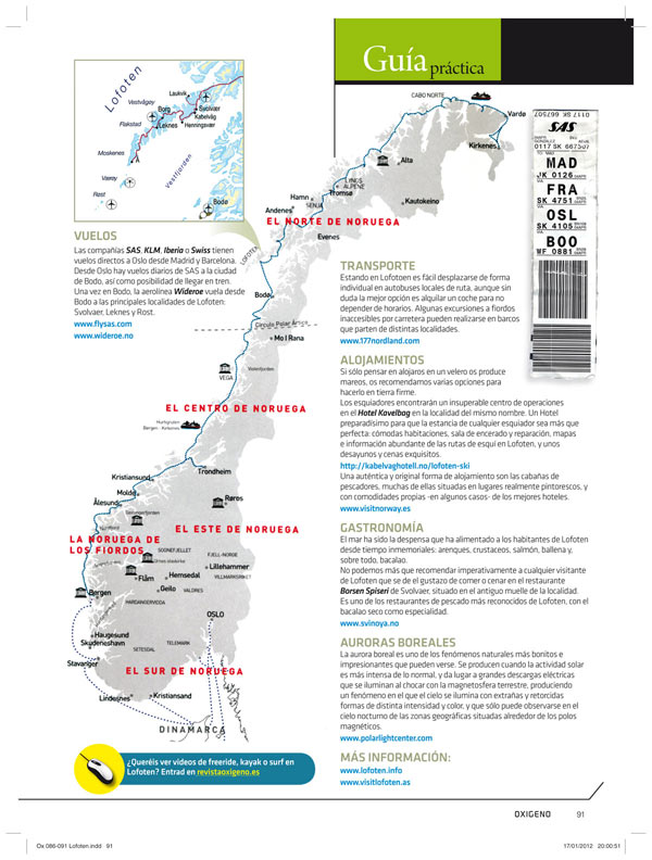Lofoten invierno guía práctica