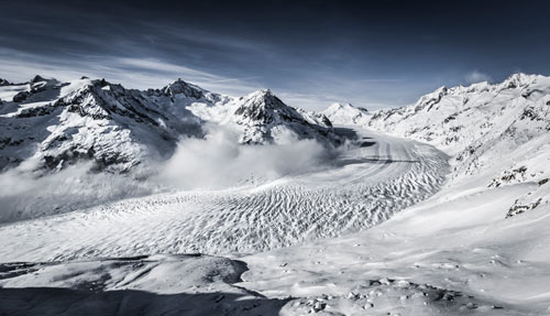 Aletsch Glaciar