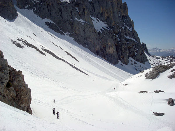 Horcados Rojos skimo
